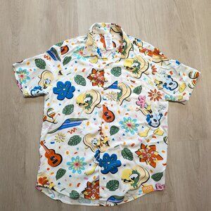 Epcot Disney Three Caballeros Disney Parks Collard Shirt